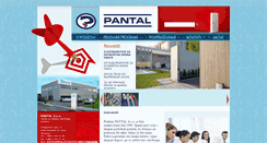 Desktop Screenshot of pantal.si